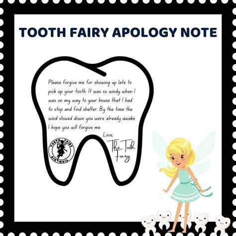 Tooth Fairy Notes