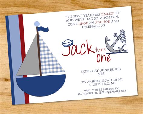 Top 5 free boat party invitation templates