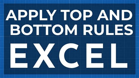 Top/Bottom Rules in Excel for Mac