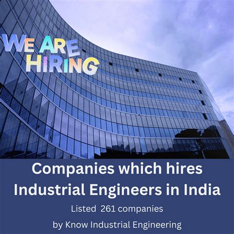 Top Companies Hiring Industrial Engineers