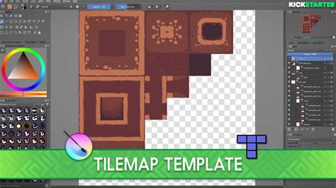 Top Down Tileset Template Software