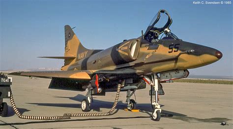 A-4 Skyhawk in flight, demonstrating its agility and maneuverability