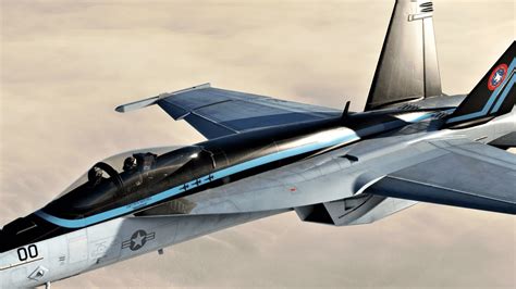 F/A-18 Hornet in flight in Top Gun film