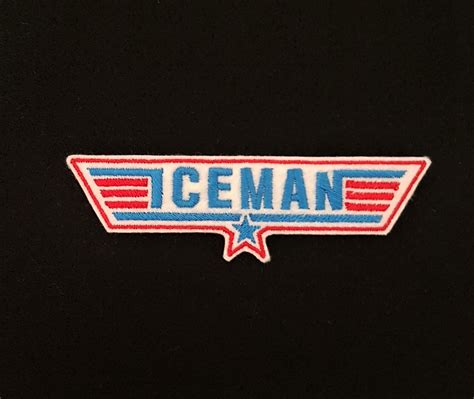 Top Gun Patches Iceman