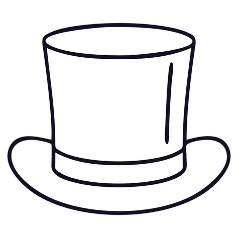 A classic top hat design