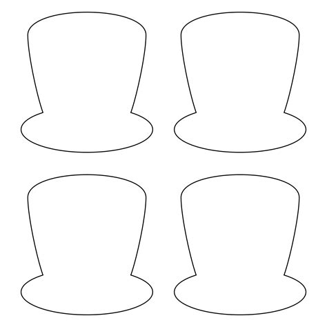 Top Hat Template 1