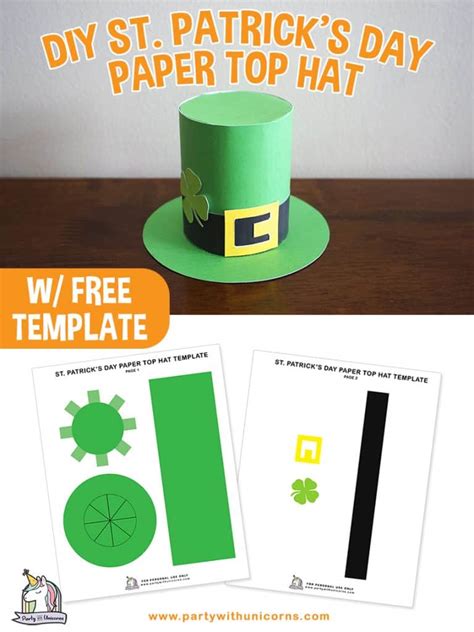 Top Hat Template Craft Project