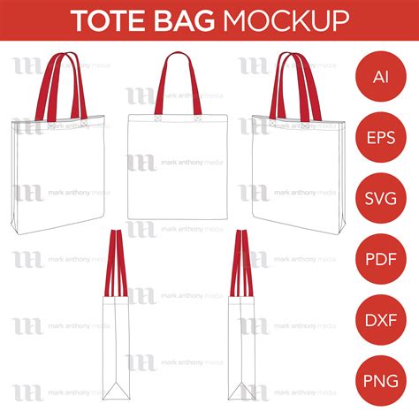 Tote Bag Pattern Template