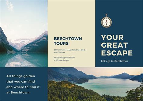 Tour Brochure Template