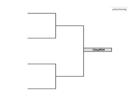 Tournament Bracket Example 4