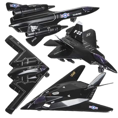 Toy Fighter Jets with Movable Parts