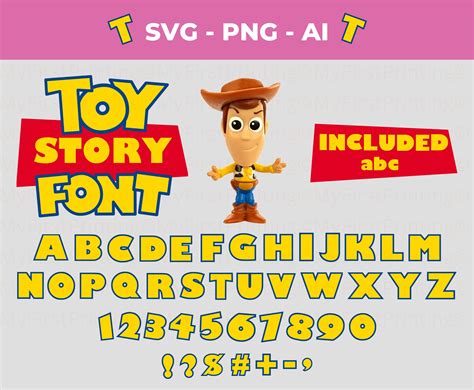 Toy Story Alphabet Fun