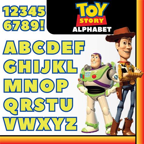 Toy Story Alphabet Reading