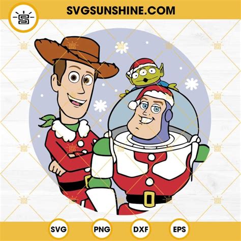 Toy Story Christmas coloring page