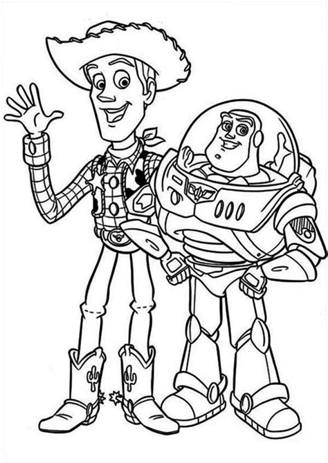 Toy Story Coloring Page