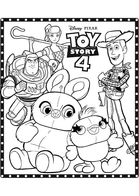 Toy Story printable coloring pages for kids