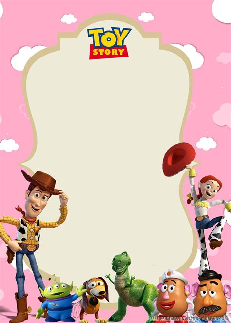 Toy Story Printable Invitations