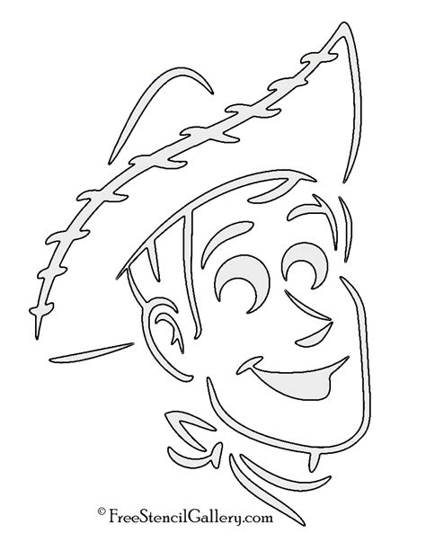 Toys Story Character Stencil