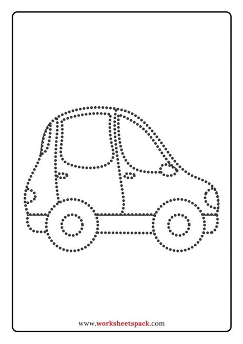 Car Tracing Sheets