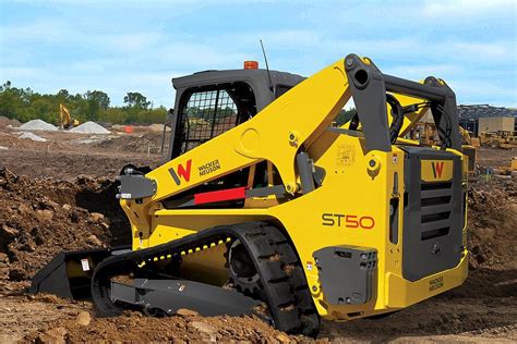 Track loader operator at work