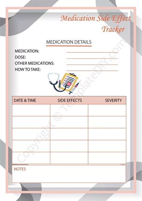 Tracking Medication Side Effects