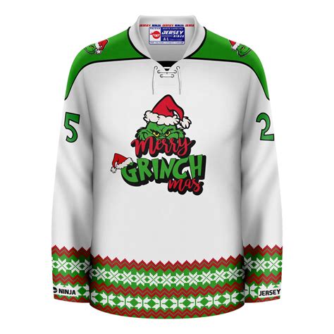 Traditional Christmas Hockey Jerseys