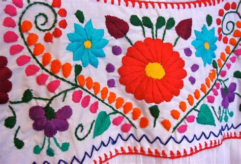 Traditional Embroidery Mexico