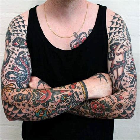 Traditional Mens Tattoos