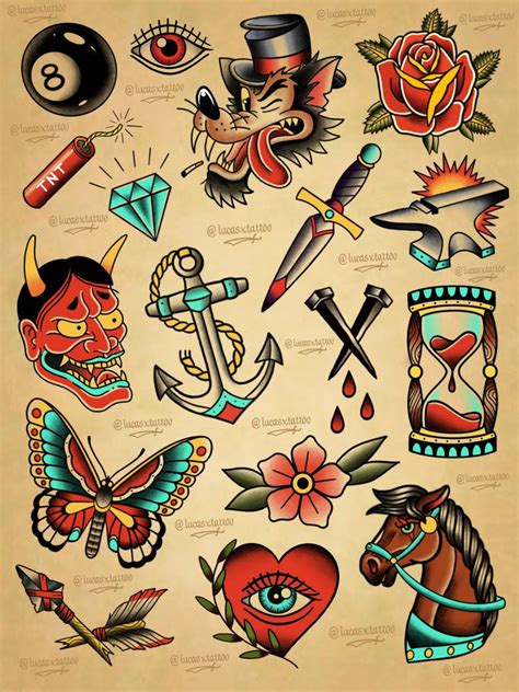 Traditional tattoo styles