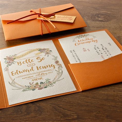 Traditional Wedding Invitation Envelope