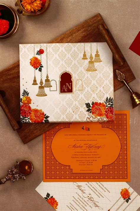 Traditional wedding invitations example 2