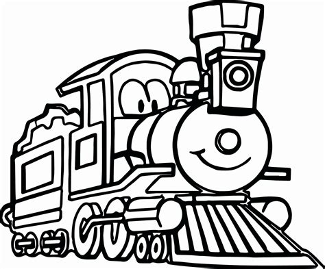 Train Coloring Pages for Older Kids