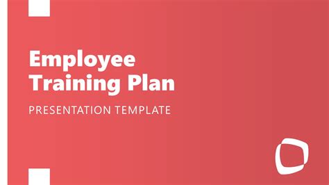 Training Plan Template PPT