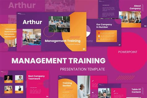 Training presentation template