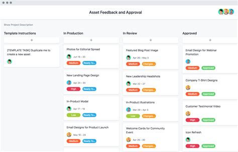 Transaction Progress Asana Template