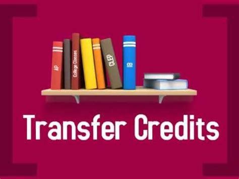 Transfer Credits through CLEP