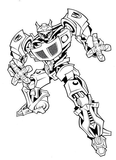 Transformer Coloring Pages for Boys