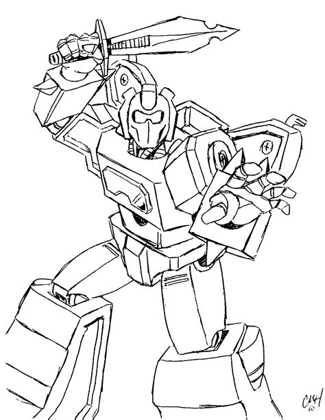 Transformer Coloring Pages Online