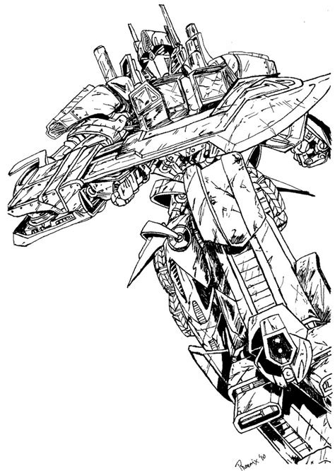 Transformers Coloring Book