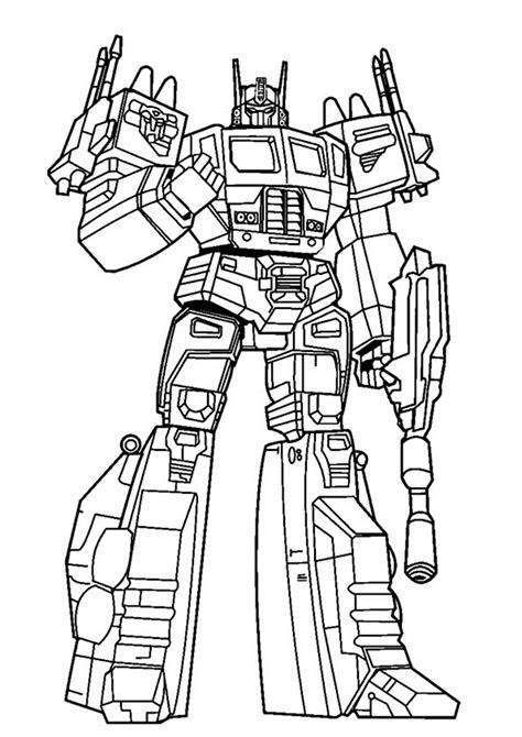 Transformers Coloring Pages Online