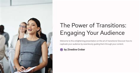 Transitions to Guide Your Audience