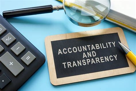 Enhancing transparency and accountability for public agencies