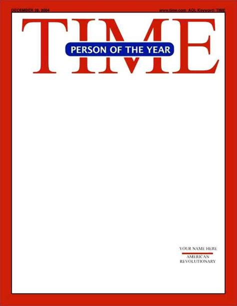 Transparent Time Magazine Templates