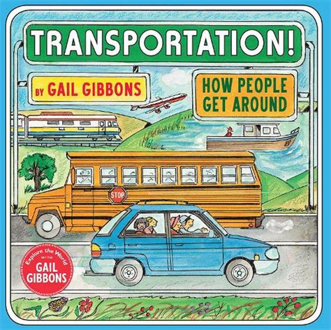 Transportation mini book template