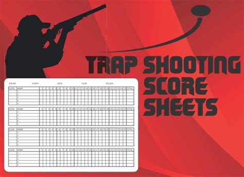 Trap Shooting Score Sheet Template for Coaches