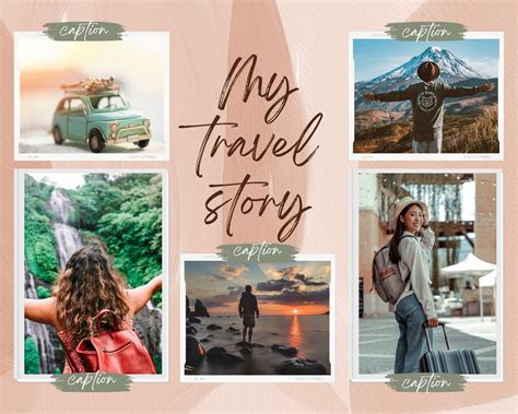 Travel Collage Template