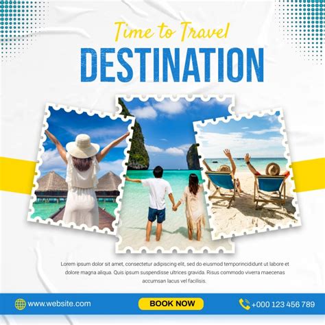 Travel Destination Template