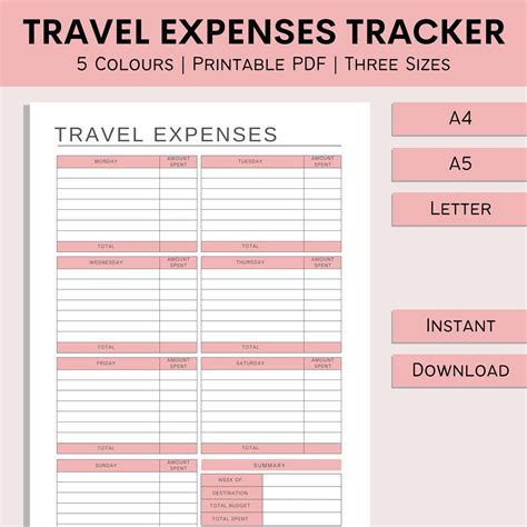 Travel Expense Tracker