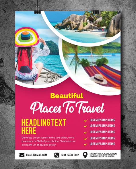 Travel Flyer Examples