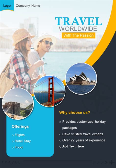 Travel Flyer Template 1